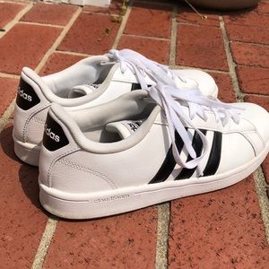 Adidas cloudfoam advantage stripe shoes